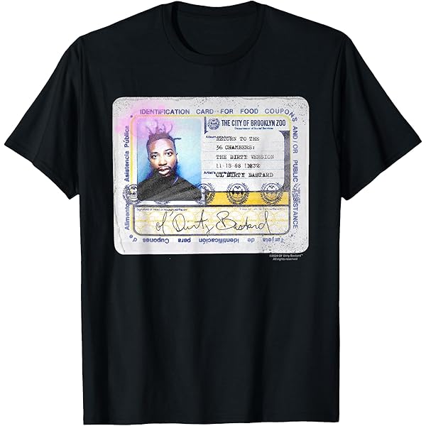オフィシャル ODB ラップ Tシャツ　L Amazon.com: ODB Ol Dirty Ba-ard Propaganda 90s Hip Hop Rap